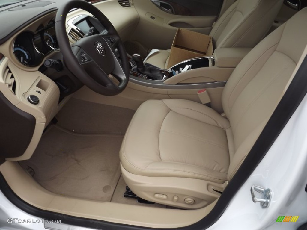 2012 LaCrosse FWD - Summit White / Cashmere photo #11