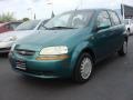 2004 Modern Green Chevrolet Aveo Hatchback  photo #7