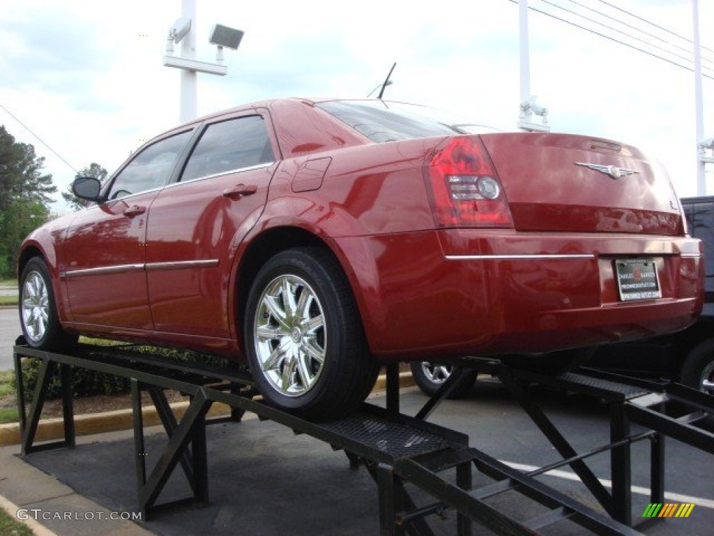 2008 300 Touring Signature Series - Inferno Red Crystal Pearl / Dark Khaki/Light Graystone photo #5