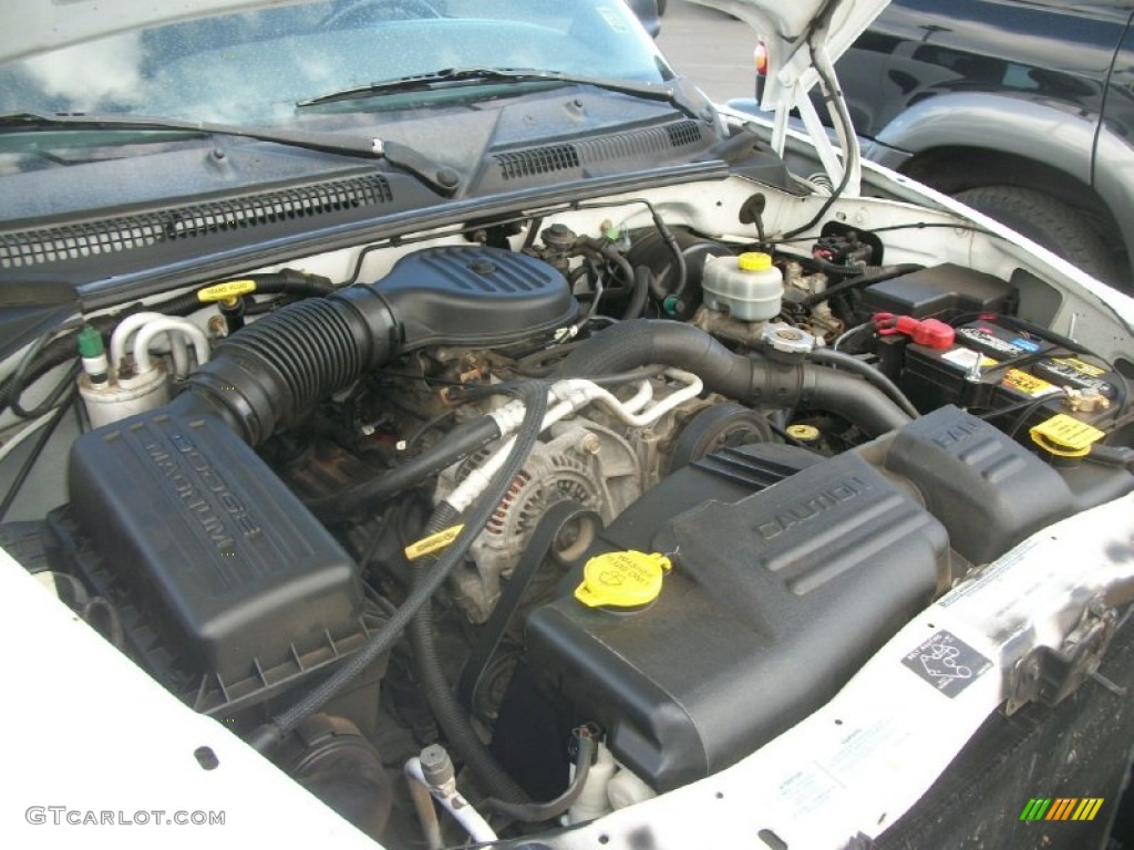 2000 Dodge Dakota Sport Extended Cab 4x4 3.9 Liter OHV 12-Valve V6 Engine Photo #63745482