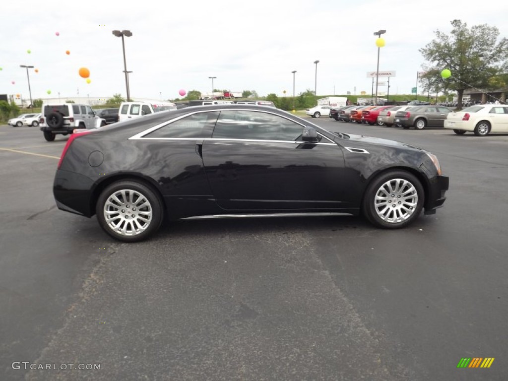 Black Diamond Tricoat 2012 Cadillac CTS Coupe Exterior Photo #63745602