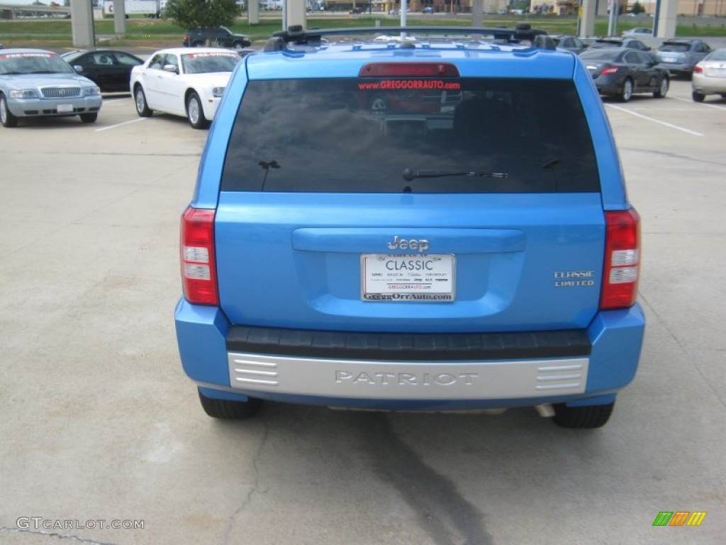 2008 Patriot Limited - Surf Blue Pearl / Dark Slate Gray photo #4