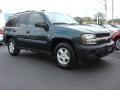 2003 Dark Green Metallic Chevrolet TrailBlazer LS  photo #2