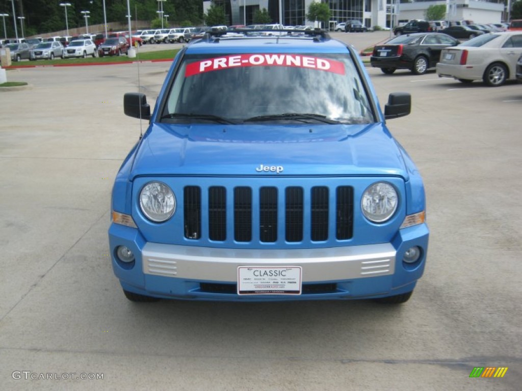 2008 Patriot Limited - Surf Blue Pearl / Dark Slate Gray photo #8