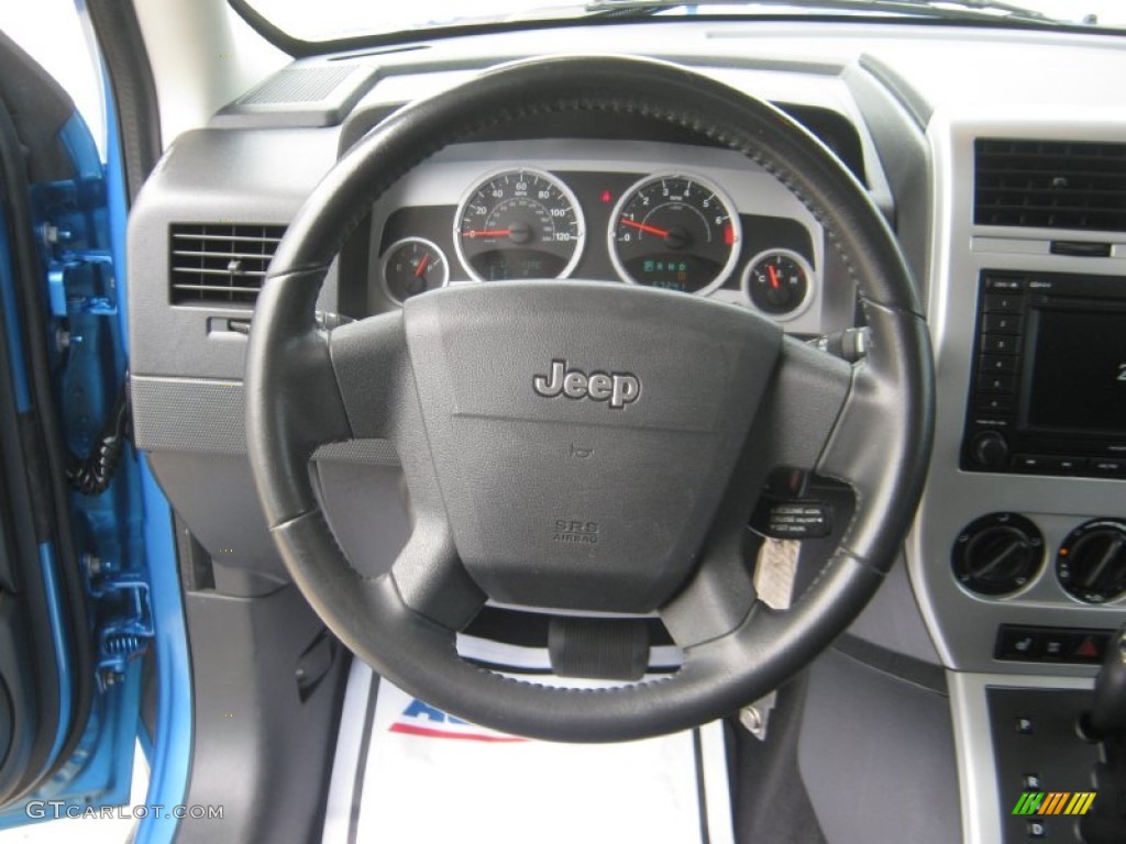 2008 Patriot Limited - Surf Blue Pearl / Dark Slate Gray photo #10