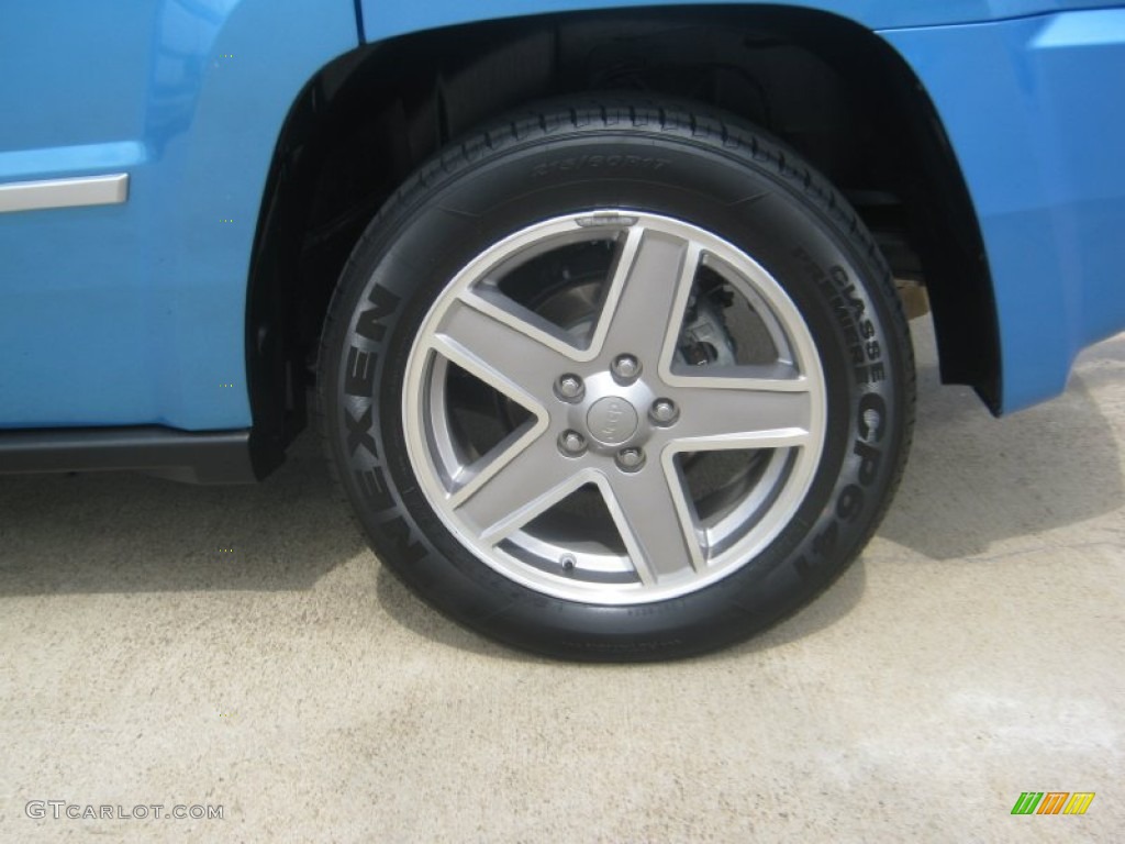 2008 Patriot Limited - Surf Blue Pearl / Dark Slate Gray photo #20