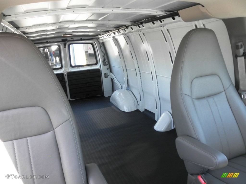 2012 Savana Van 2500 Extended Cargo - Summit White / Medium Pewter photo #16
