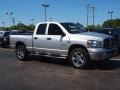 2008 Bright Silver Metallic Dodge Ram 1500 Sport Quad Cab 4x4  photo #2