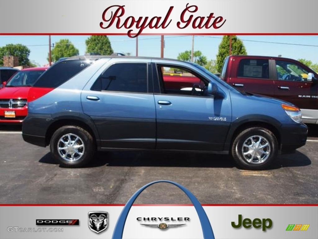 2002 Rendezvous CXL AWD - Opal Blue / Dark Gray photo #1