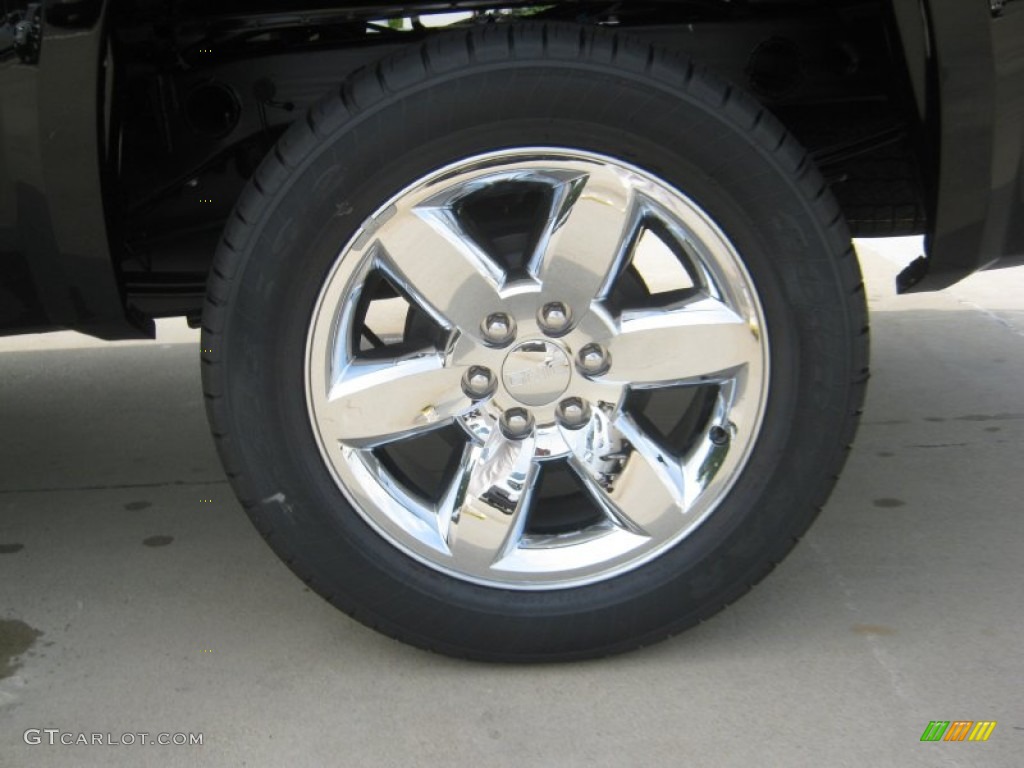 2012 Sierra 1500 SLE Crew Cab - Onyx Black / Ebony photo #20