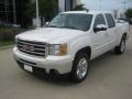 White Diamond Tricoat - Sierra 1500 SLT Crew Cab Photo No. 1