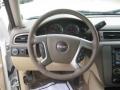 Very Dark Cashmere/Light Cashmere Steering Wheel Photo for 2012 GMC Sierra 1500 #63749356