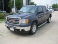 2012 Midnight Blue Metallic GMC Sierra 1500 SLE Crew Cab 4x4  photo #1
