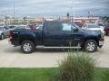 2012 Midnight Blue Metallic GMC Sierra 1500 SLE Crew Cab 4x4  photo #6