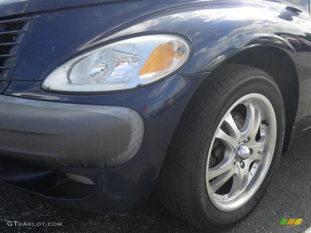 2002 PT Cruiser Limited - Patriot Blue Pearlcoat / Gray photo #4