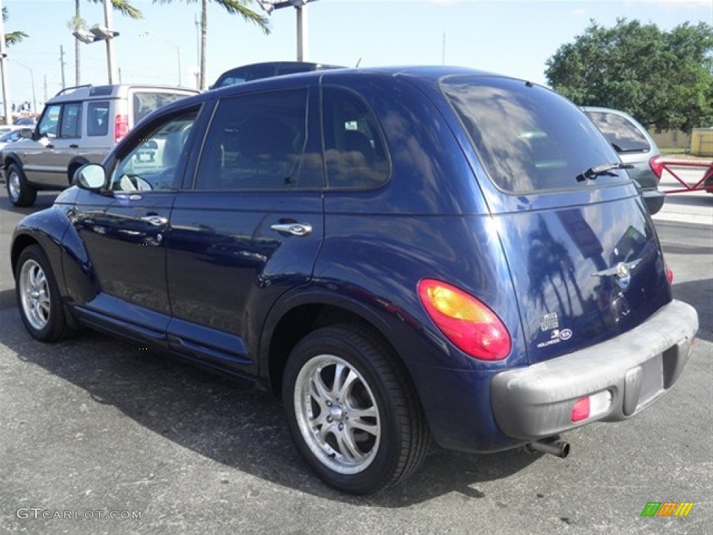 2002 PT Cruiser Limited - Patriot Blue Pearlcoat / Gray photo #7