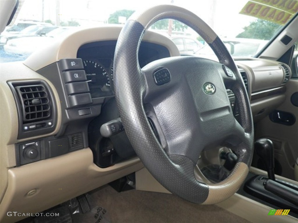 2001 Discovery II SE - White Gold Pearl Metallic / Bahama Beige photo #28