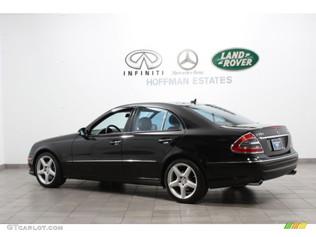 2009 E 350 4Matic Sedan - Black / Black photo #5