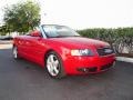 Amulet Red 2003 Audi A4 1.8T Cabriolet