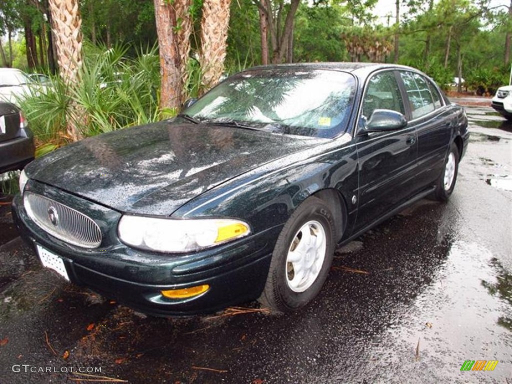 2001 LeSabre Custom - Dark Polo Green Metallic / Taupe photo #4