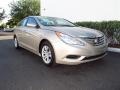 Camel Pearl 2011 Hyundai Sonata GLS Exterior