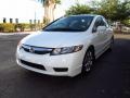 Taffeta White - Civic LX Sedan Photo No. 7