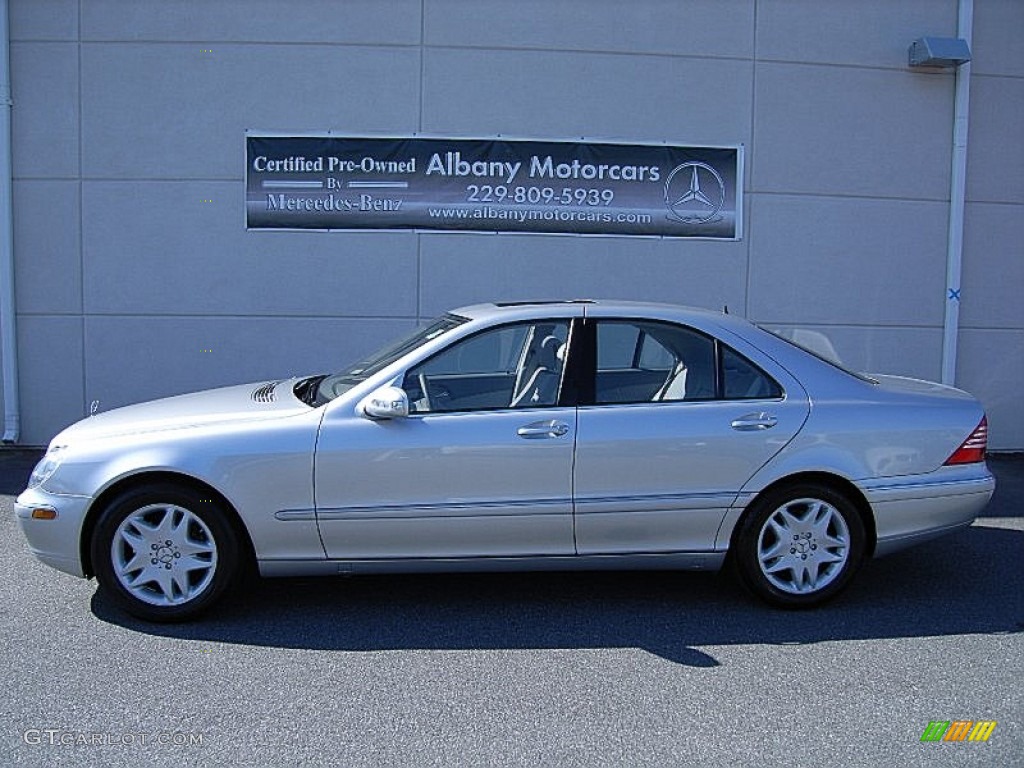 2006 S 350 Sedan - Brilliant Silver Metallic / Ash photo #1