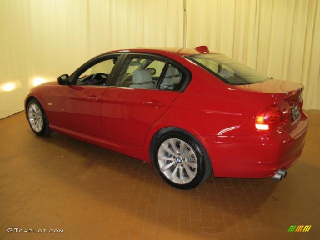 2009 3 Series 328i Sedan - Crimson Red / Oyster Dakota Leather photo #5