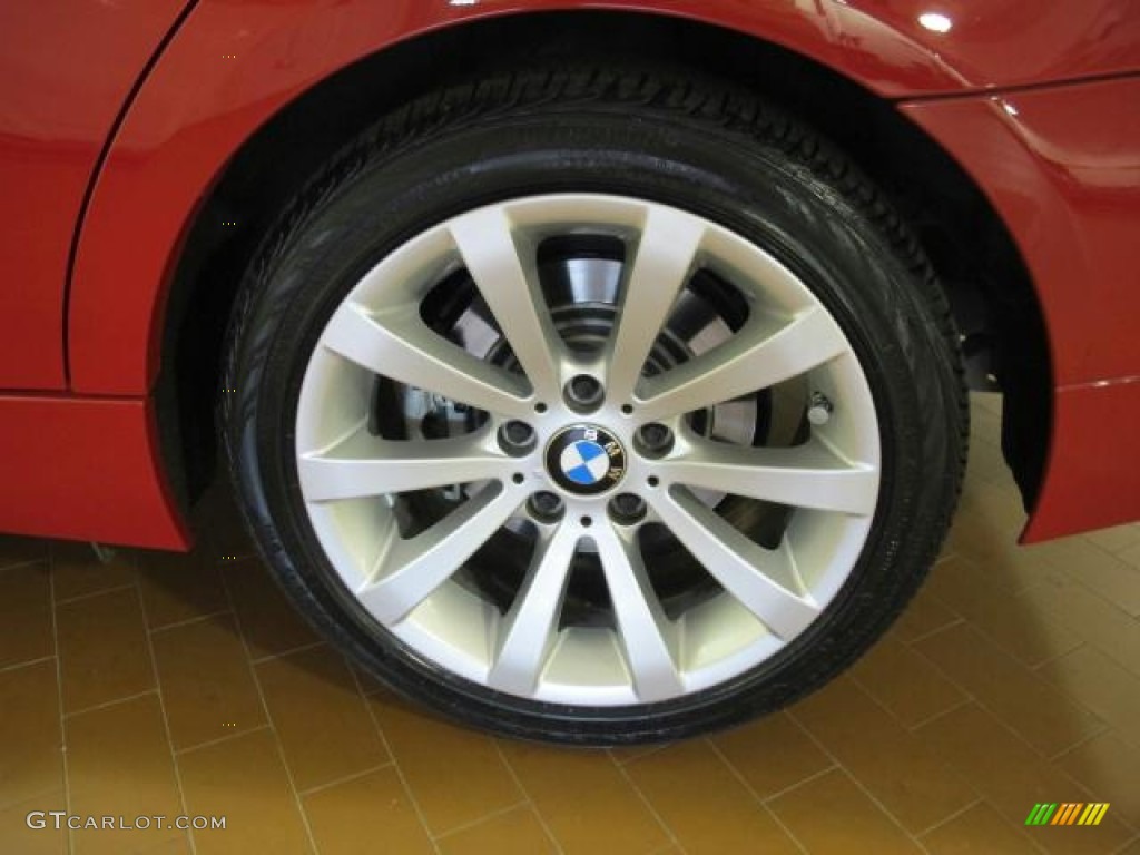 2009 3 Series 328i Sedan - Crimson Red / Oyster Dakota Leather photo #10
