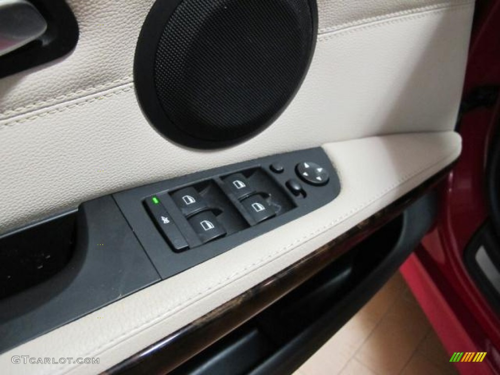 2009 3 Series 328i Sedan - Crimson Red / Oyster Dakota Leather photo #14