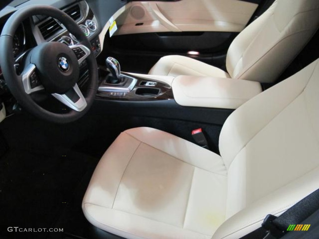 2012 Z4 sDrive28i - Black Sapphire Metallic / Beige photo #7