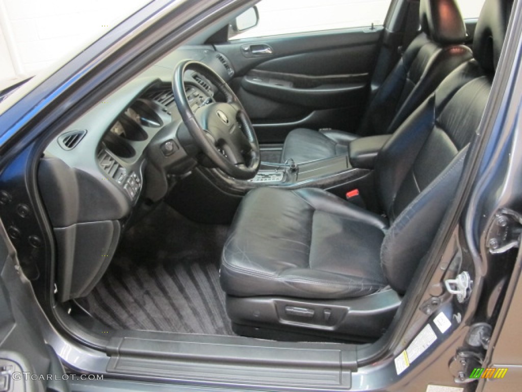 Ebony Interior 2003 Acura TL 3.2 Type S Photo #63758727