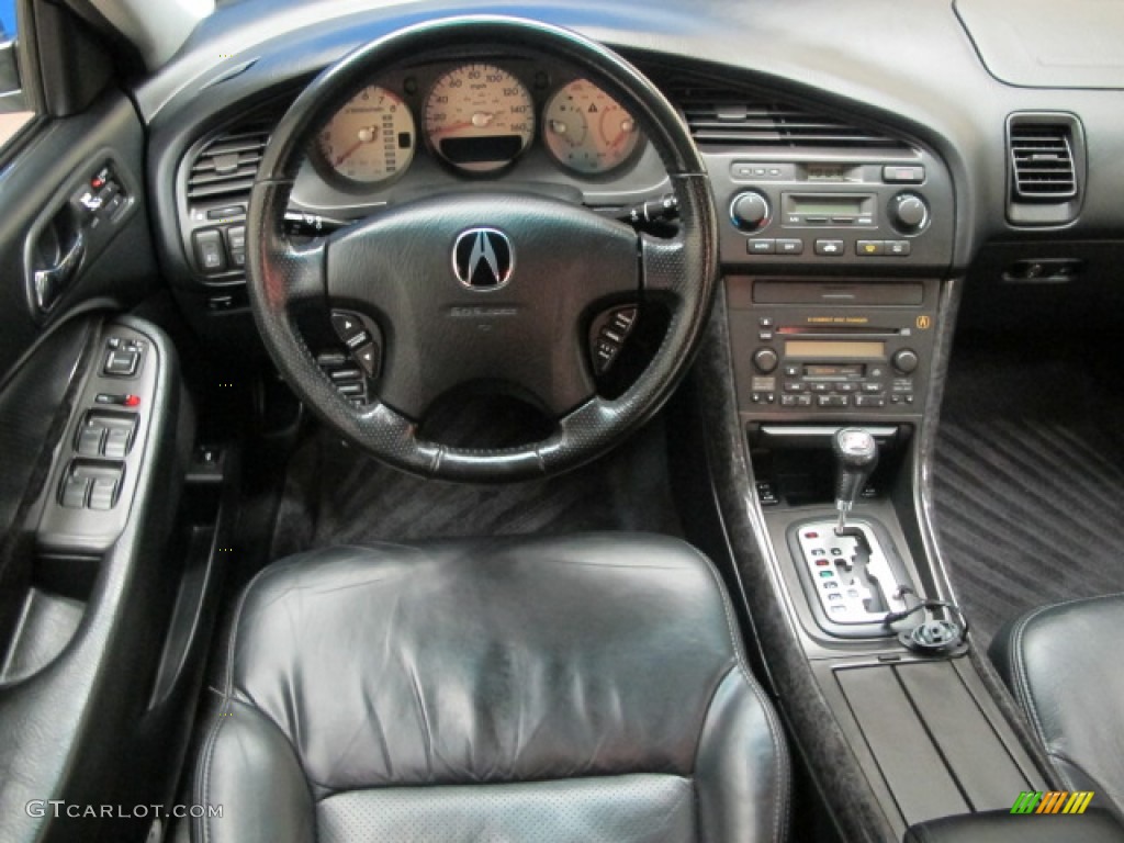 2003 Acura TL 3.2 Type S Ebony Dashboard Photo #63758799