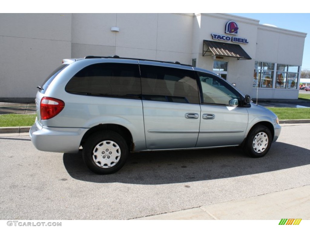 2003 Town & Country LX - Butane Blue Pearl / Gray photo #12