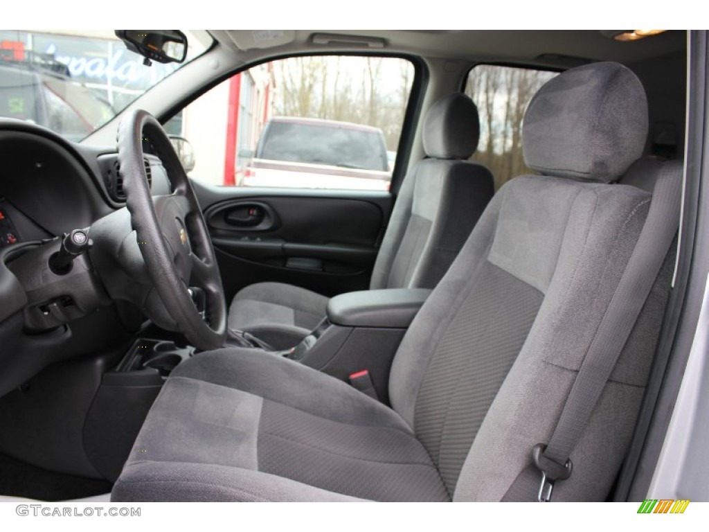 2009 TrailBlazer LT 4x4 - Silver Ice Metallic / Ebony photo #9