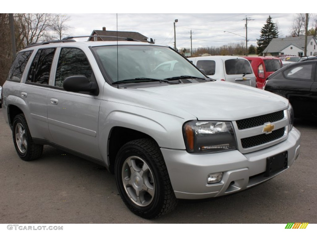 2009 TrailBlazer LT 4x4 - Silver Ice Metallic / Ebony photo #18