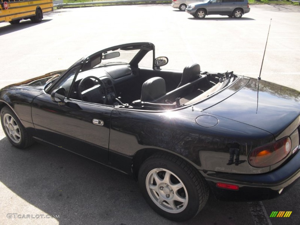 1997 MX-5 Miata Roadster - Brilliant Black / Black photo #13