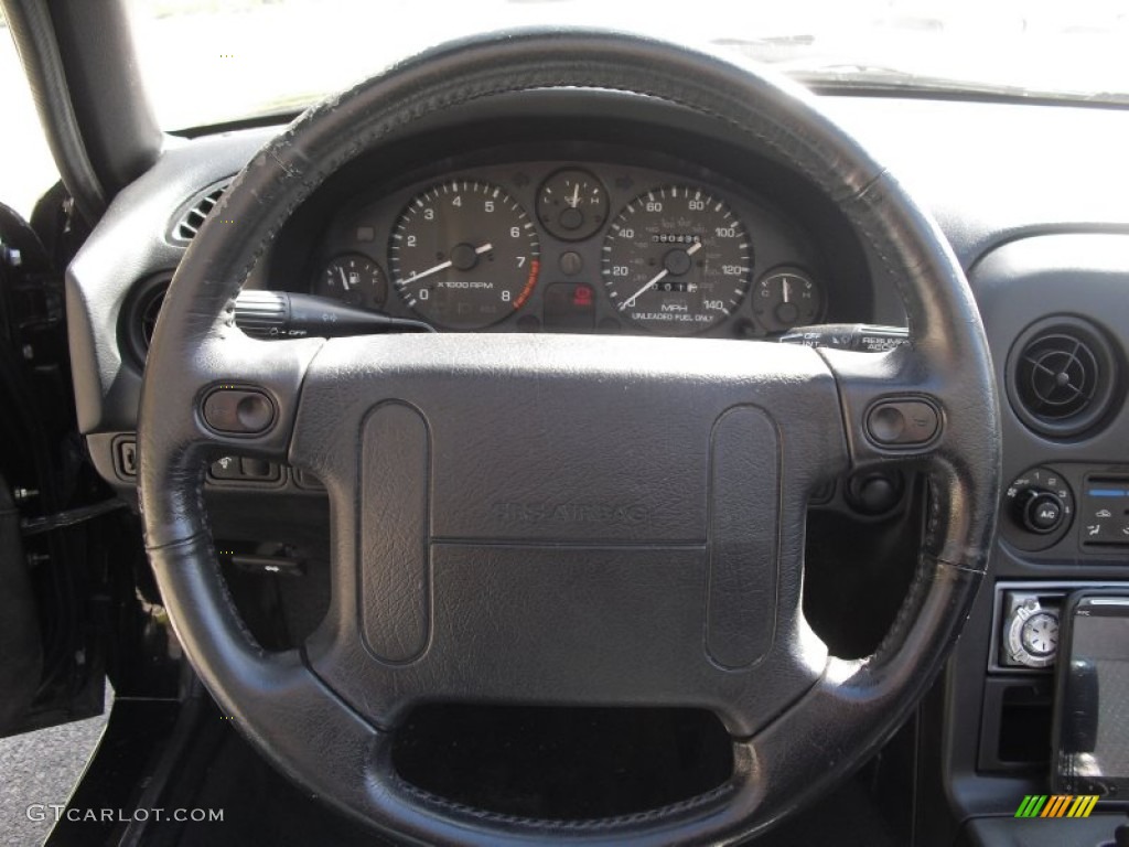 1997 MX-5 Miata Roadster - Brilliant Black / Black photo #23