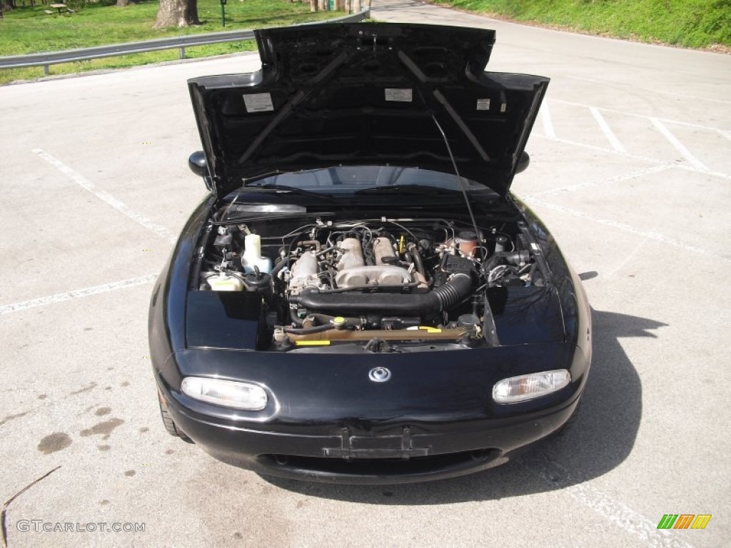 1997 MX-5 Miata Roadster - Brilliant Black / Black photo #33