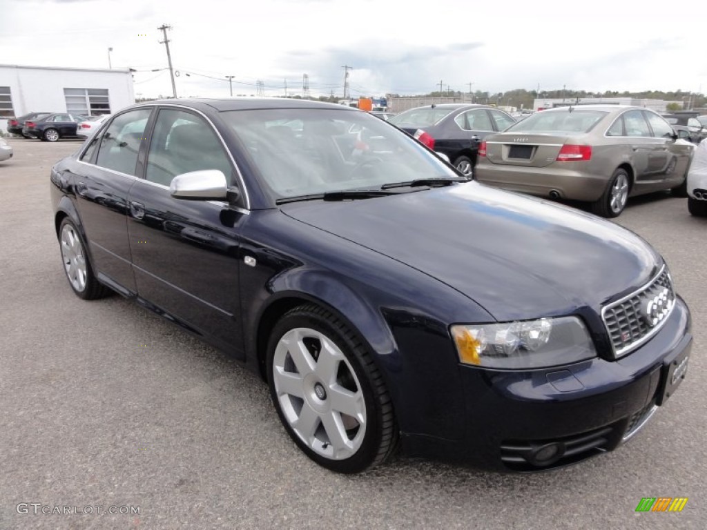 2005 S4 4.2 quattro Sedan - Nogaro Blue Pearl Effect / Ebony photo #5