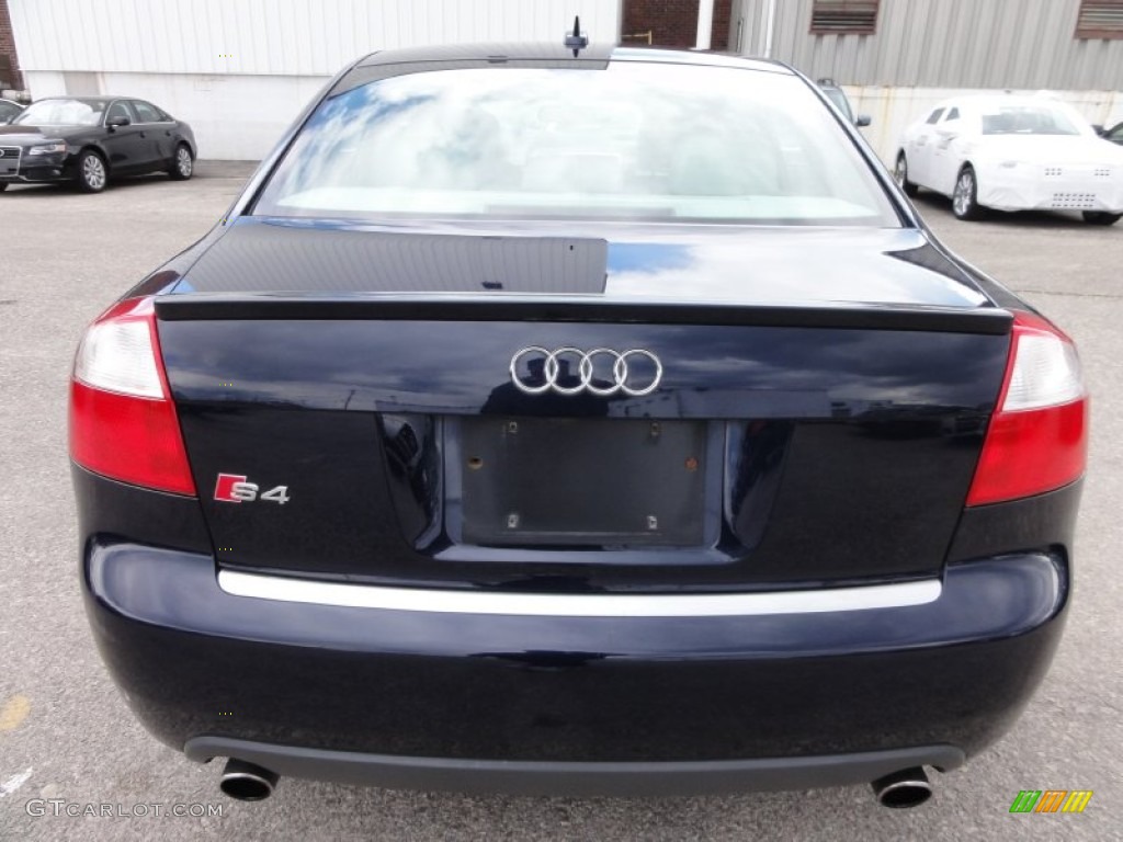 2005 S4 4.2 quattro Sedan - Nogaro Blue Pearl Effect / Ebony photo #10