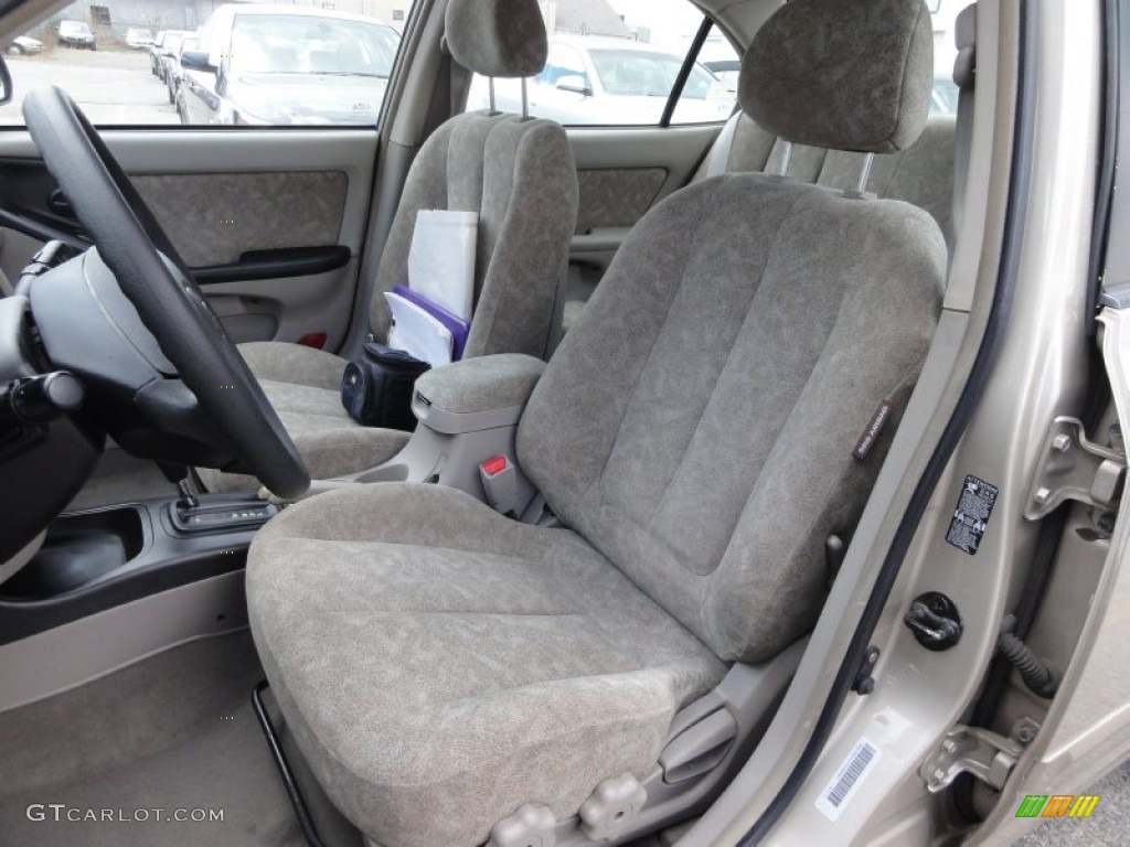 2001 Elantra GLS - Champagne / Beige photo #18