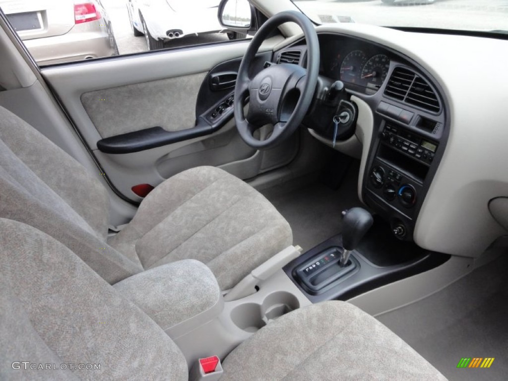 2001 Elantra GLS - Champagne / Beige photo #20