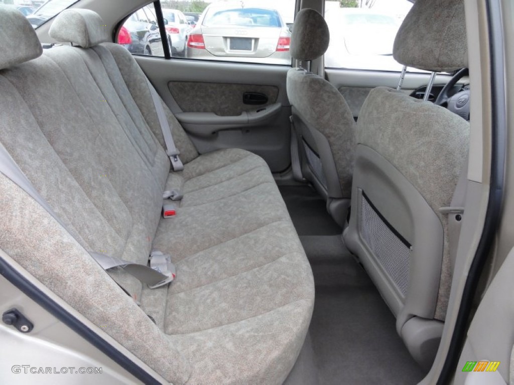 2001 Elantra GLS - Champagne / Beige photo #24