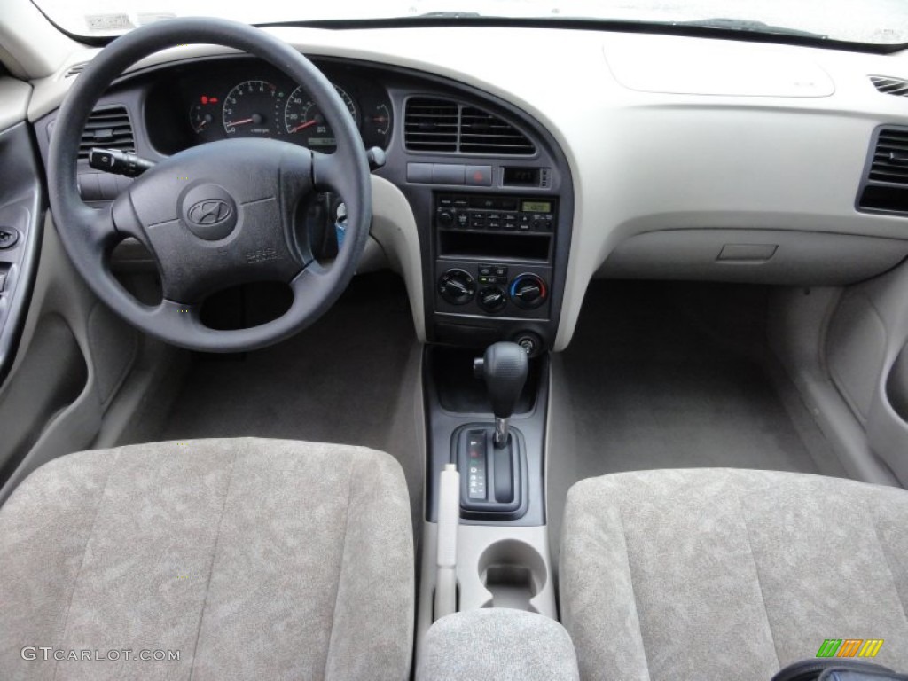 2001 Elantra GLS - Champagne / Beige photo #29
