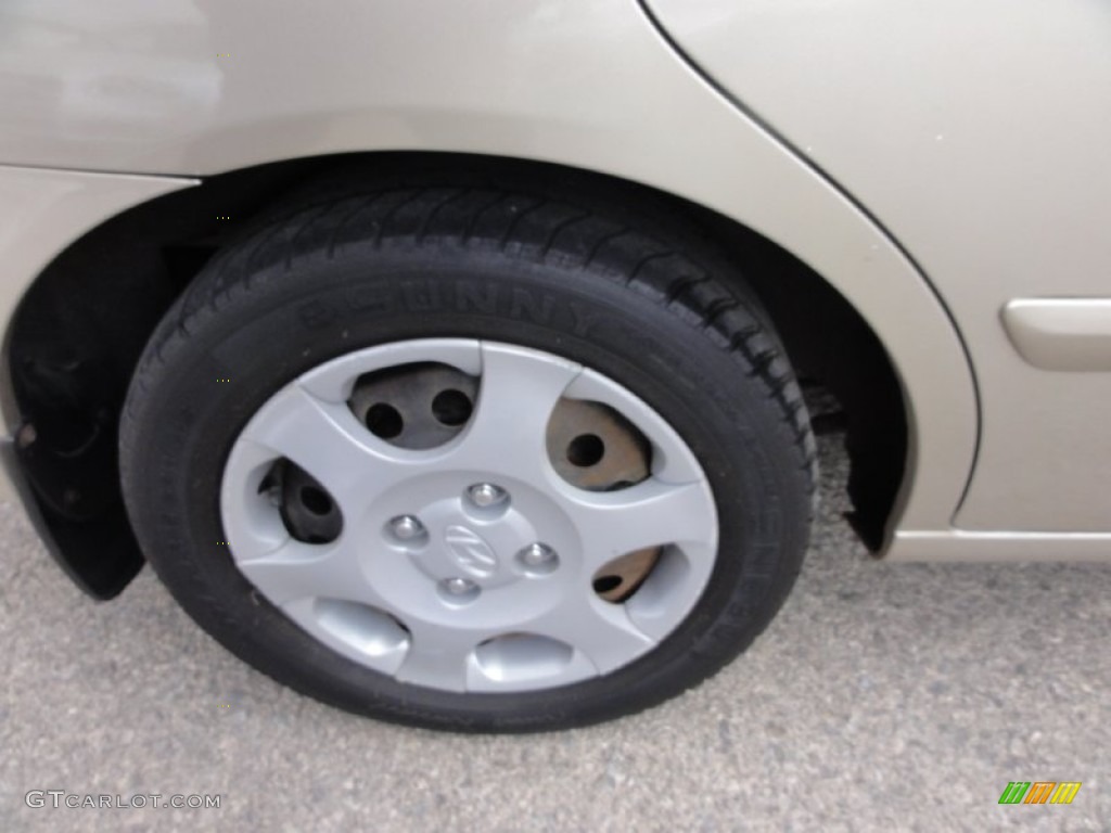 2001 Elantra GLS - Champagne / Beige photo #32