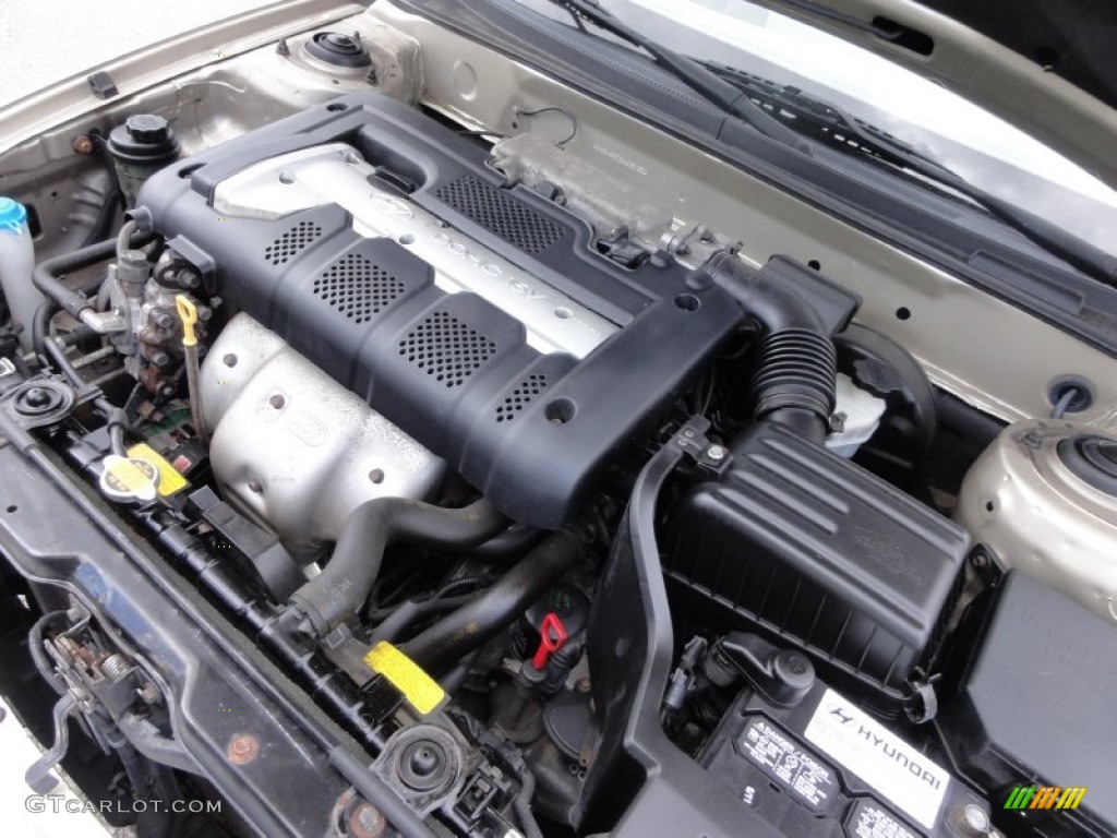 2001 Elantra GLS - Champagne / Beige photo #35