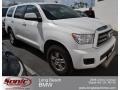 Super White 2009 Toyota Sequoia SR5