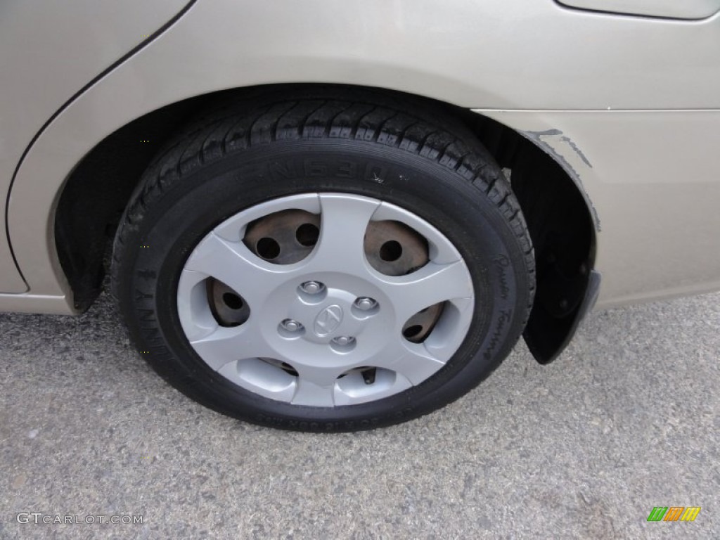 2001 Elantra GLS - Champagne / Beige photo #40