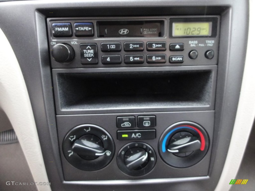 2001 Elantra GLS - Champagne / Beige photo #42